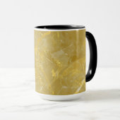 Marbled Gold Effect Tasse (VorderseiteRechts)