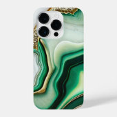 Marbled Jade Agate iPhone Hülle (Rückseite)