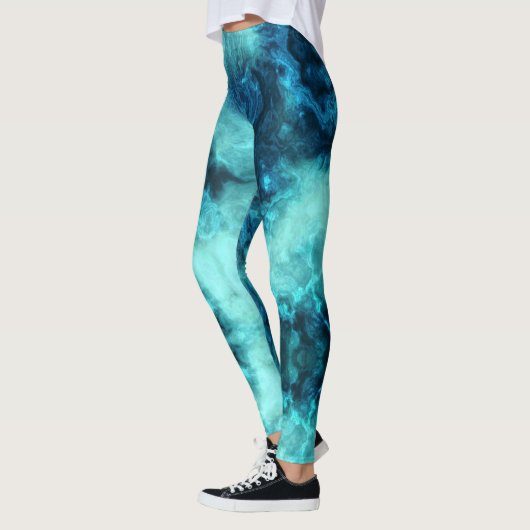 Marbled Jade Leggings (Links)