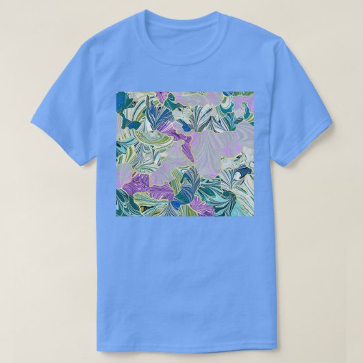 Marbled Kintsugi Multicolored T-Shirt (Design vorne)