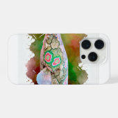 Marbled Lungfish 010824AREF126 - Watercolor iPhone Hülle (Rückseite (Horizontal))