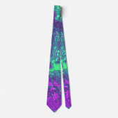 Marbled Neon Krawatte (Vorderseite)