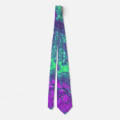 Marbled Neon Krawatte (Rückseite)