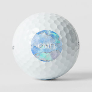 MARBLED OCEAN CUSTOM GOLF BALLS GOLFBALL
