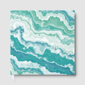 marbled sea foam : gästebuch (Vorderseite)