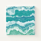 marbled sea foam : notizblock (Rückseite)