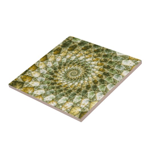 Marbled Shards - Mandelbrot Art Fliese (Seite)