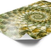 Marbled Shards - Mandelbrot Art Fotodruck (Ecke)