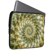 Marbled Shards - Mandelbrot Art Laptopschutzhülle (Vorne Rechts)
