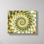 Marbled Shards - Mandelbrot Art Leinwanddruck (Vorderseite)