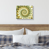 Marbled Shards - Mandelbrot Art Leinwanddruck (Insitu (Schlafzimmer))