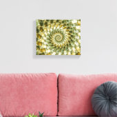 Marbled Shards - Mandelbrot Art Leinwanddruck (Insitu (Wohnzimmer))