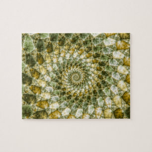 Marbled Shards - Mandelbrot Art Puzzle