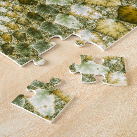 Marbled Shards - Mandelbrot Art Puzzle (Seite)