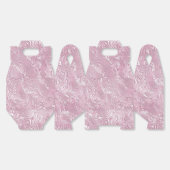 Marbled Silk Moire Pattern in Dusty Pink Geschenkschachtel (Ungeklappt)