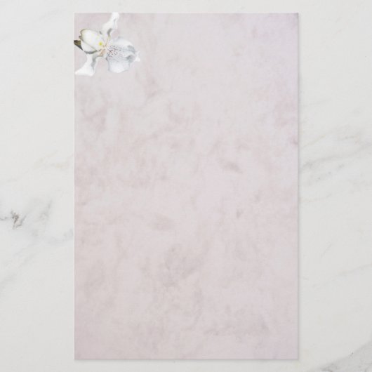 marbled stationery orchid briefpapier (Vorderseite)
