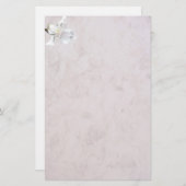 marbled stationery orchid briefpapier (Vorne/Hinten)