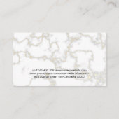 Marbled Steak | Restaurant Visitenkarte (Rückseite)