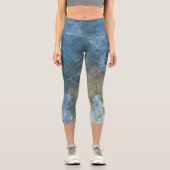 Marbled Stone Capri Leggings (Vorderseite)