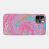 Marbled Swirl Case-Mate iPhone Hülle (Rückseite (Horizontal))