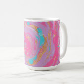 Marbled Swirl Kaffeetasse (VorderseiteRechts)
