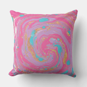 Marbled Swirl Kissen