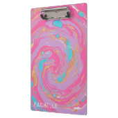 Marbled Swirl Klemmbrett (Links)