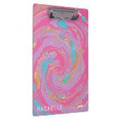 Marbled Swirl Klemmbrett (Rechts)