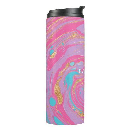 Marbled Swirl Thermosbecher (Nach links gedreht)