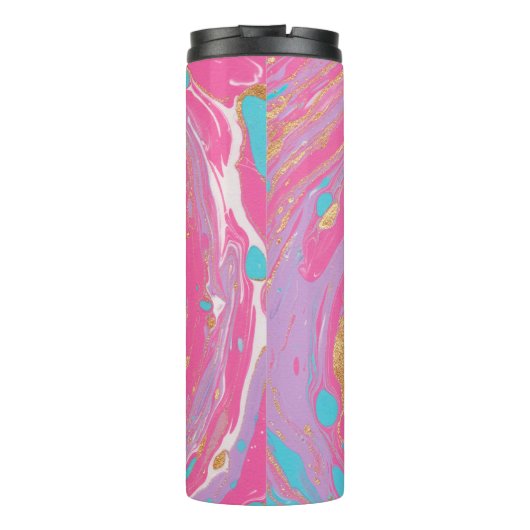 Marbled Swirl Thermosbecher (Rückseite)