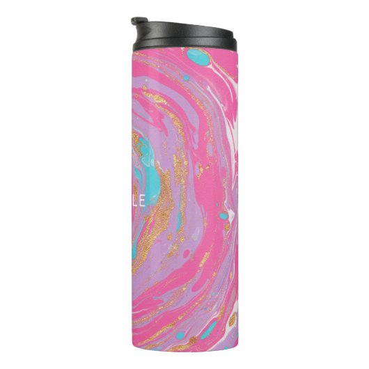 Marbled Swirl Thermosbecher (Nach rechts gedreht)