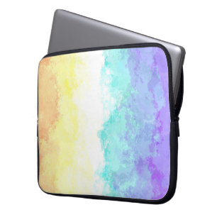 Marbled Swirly Boho Abstrakte Genderfaun-Stolzflag Laptopschutzhülle