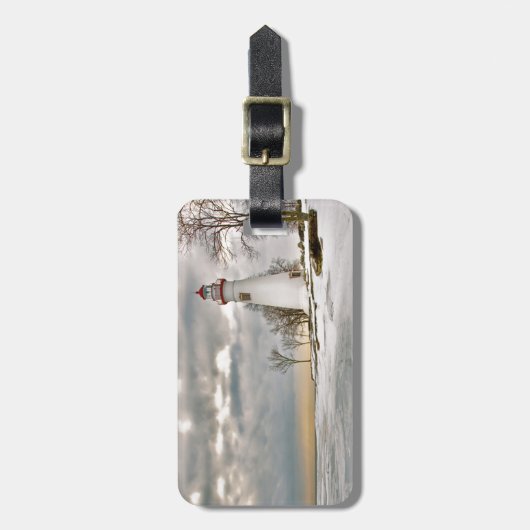 Marblehead Leuchtturm-Gepäckanhänger Gepäckanhänger (Vorderseite vertikal)