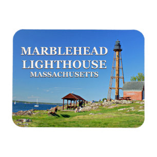 Marblehead Leuchtturm, Magnet Massachusetts Flexi