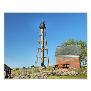 Marblehead Leuchtturm, Massachusetts Foto drucken