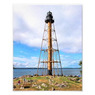 Marblehead Leuchtturm, Massachusetts Foto drucken