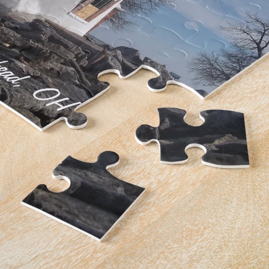 Marblehead Leuchtturm Puzzle (Seite)