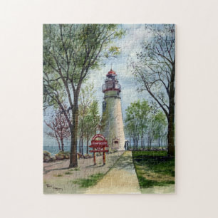 Marblehead Leuchtturm-Puzzle Puzzle