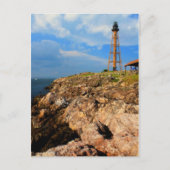Marblehead Lighthouse and Ocean Bluffs Postkarte (Vorderseite)