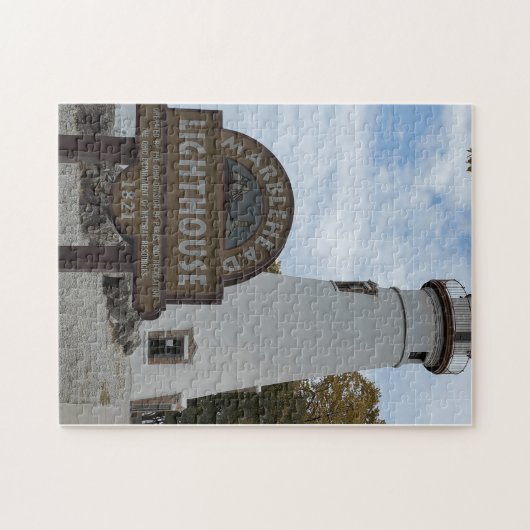 Marblehead Lighthouse auf einem Puzzle (Horizontal)