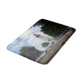 Marblehead Lighthouse bathmat Badematte (Schrägansicht)