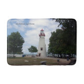 Marblehead Lighthouse bathmat Badematte (Vorderseite)