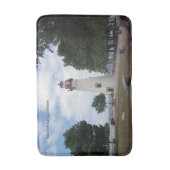 Marblehead Lighthouse bathmat Badematte (Vorderseite Vertikal)