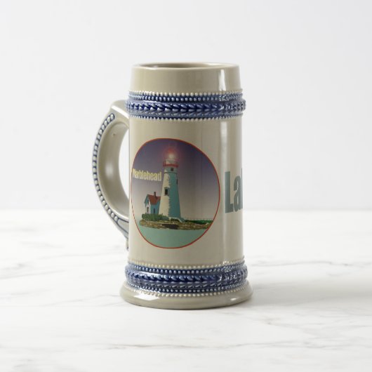 Marblehead Lighthouse Bierglas (Vorderseite Links)