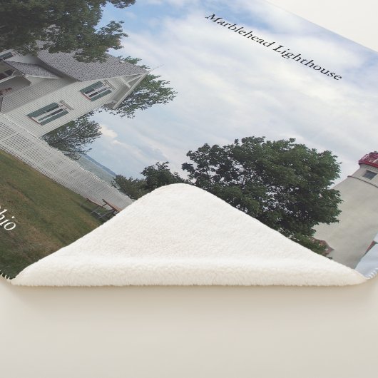 Marblehead Lighthouse breite Sherpa Decke Sherpadecke (3/4)