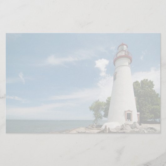 Marblehead Lighthouse Briefpapier (Vorderseite)