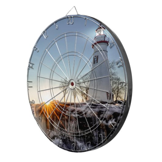 Marblehead Lighthouse Dartscheibe (Vorderseite rechts)