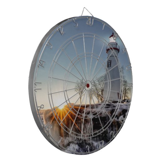 Marblehead Lighthouse Dartscheibe (Vorderseite Links)