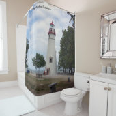 Marblehead Lighthouse Dusche Vorhang (Beispiel)