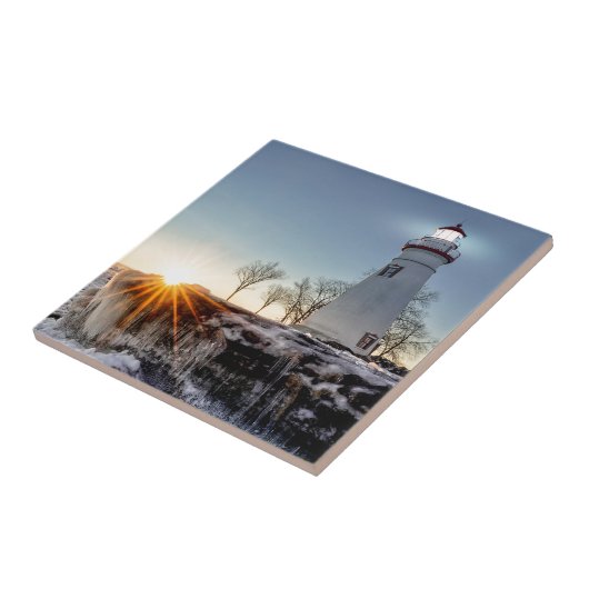 Marblehead Lighthouse Fliese (Seite)